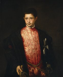 ラヌッチョ・ファルネーゼの肖像 作： Tiziano Vecelli